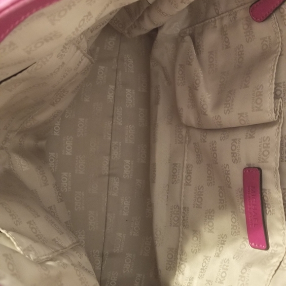 Michael Kors Fuschia Tote - Picture 5 of 7